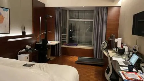 Hotel Quarantine room at Nina South Side Hotel in Hong Kong